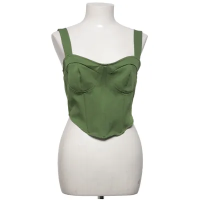 Crop top (Green) from PrettyLittleThing Elastane, Polyester