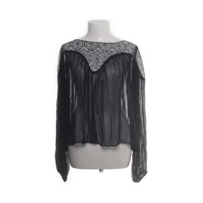 Bluse (Blå) fra Hunkydory Viscose, Nylon