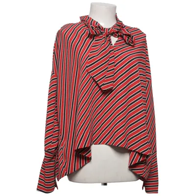 Blouse lavallière (Rouge, Noir) de Mango Suit