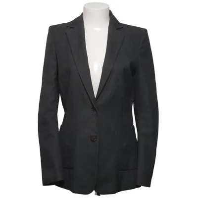 Blazer (Gray) from Mono Acetate, Polyester, Viscose, Wool