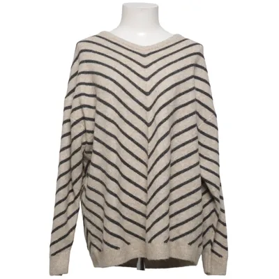 Sweater (Beige, Grå) fra XLNT by KappAhl Akryl, Elastan, Polyester, Uld