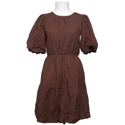 Klänning (Brun) från Influence Bomull, Linne, Polyester