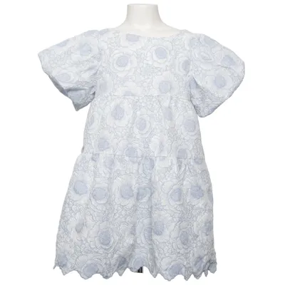 Klänning (Blå, Vit) från Name It Bomull, Polyester