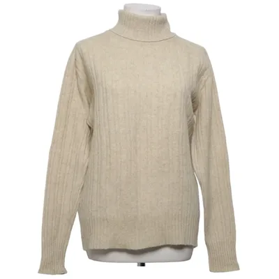 Turtleneck (Beige) from Shetland Wool