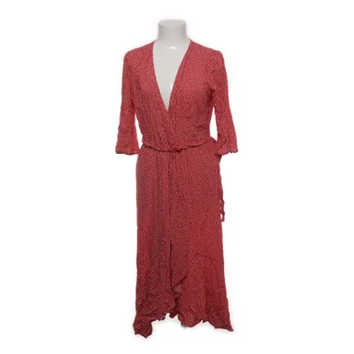 Robe portefeuille (Rouge, Blanc) de Pure Female Viscose