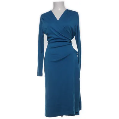 Wrap dress (Blue) from Selected Femme