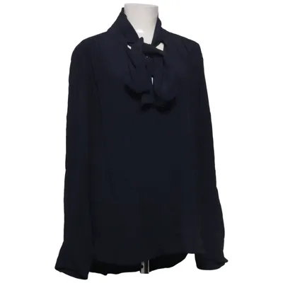 Pussy bow blouse (Blue) from GANT Viscose