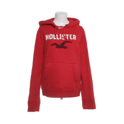 Huvtröja (Röd) från Hollister Bomull, Polyester