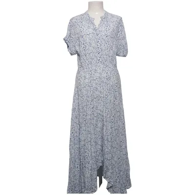 Maxikleid (Blau, Weiß) von Isay Viskose