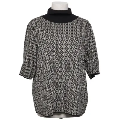 Turtleneck (Black, White) from Indiska Cotton, Viscose