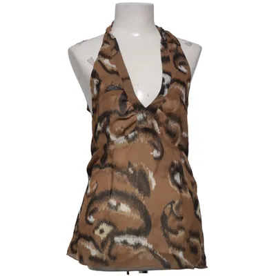Haut dos-nu (Marron, Multicolore) de CCDK Acétate, Polyester