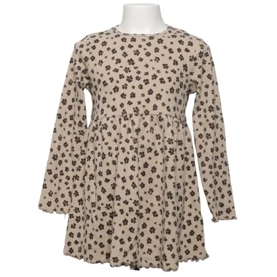Jurk (Beige, Bruin) van MyWear Kids Katoen, Elastaan