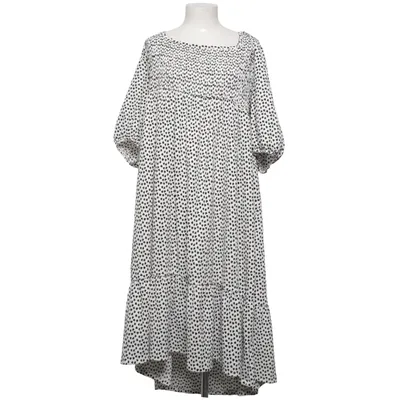 Kjole (Hvid, Sort) fra Simply Be Elastan, Polyester