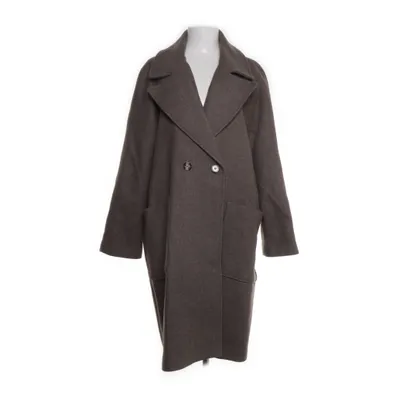 Frakke (Brun) fra H&M Uld, Polyamid, Polyester