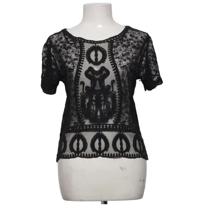 Top (Zwart) van Zara Trafaluc