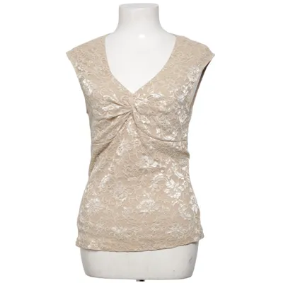 Top (Beige) from Rampage Elastane, Polyamide, Polyester