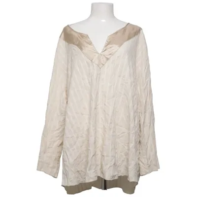 Bluse (Beige) fra Gozzip Bomuld