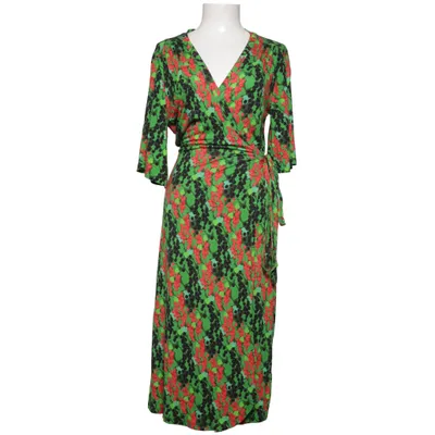 Wrap dress (Green, Red, Black) from Cissi och Selma Elastane, Viscose