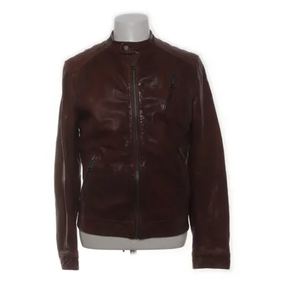 Veste en cuir (Marron) de Rockandblue