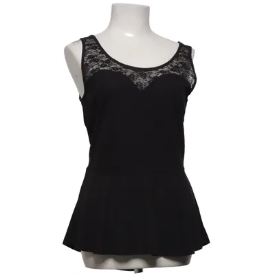 Peplumtopp (Svart) från Black Story Elastan, Polyester, Viskos
