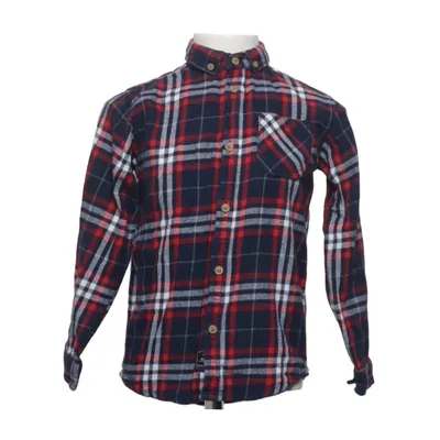 Flannel shirt (Blue, Red, White) from Rebel by Primark Cotton