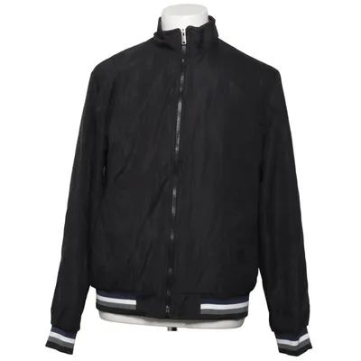 Bomberjacke (Schwarz) Polyester
