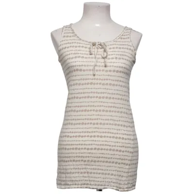 Robe (Beige, Blanc) de Camilla Norrback Coton biologique