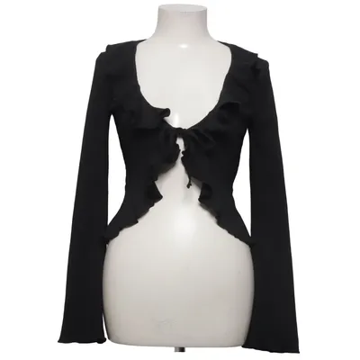Cardigan (Noir) de Gina Tricot Élasthane, Polyester