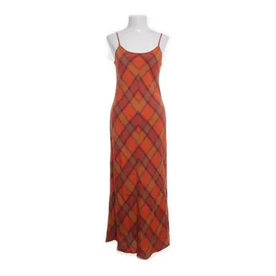 Maxikjole (Orange, Flerfarvet) fra Laura Ashley Linned, Viscose