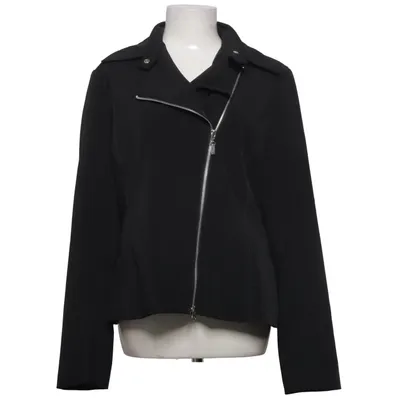 Bikerjack (Zwart) van Comma Elastaan, Polyester