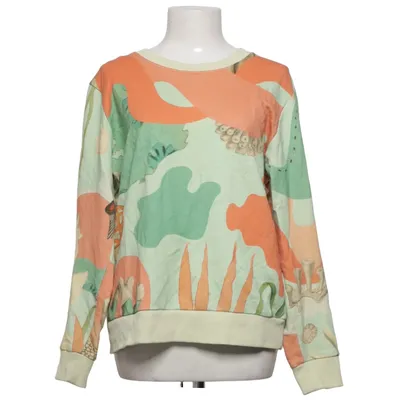 Sweatshirt (Green, Orange, Multicolored) from Daynight Casual Cotton