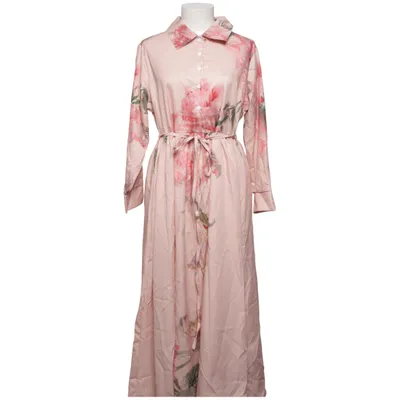 Klänning (Rosa, Flerfärgad) Elastan, Polyester