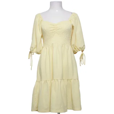 Kleid (Gelb) von Bubbleroom Elasthan, Recyceltes Polyester