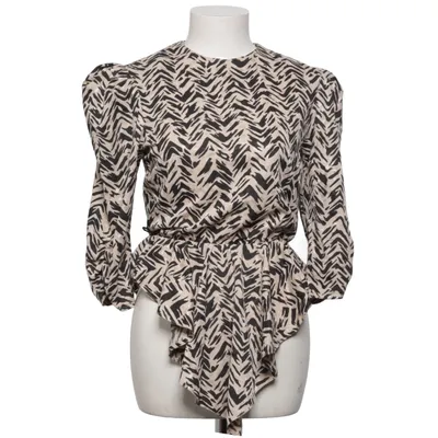 Peplumtopp (Beige, Svart) från Paige Polyester