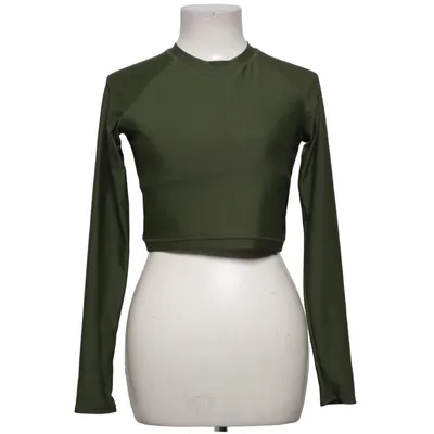 Crop top (Grön) från Sassa Elastan, Återvunnen polyester