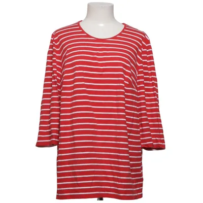 T-shirt à manches longues (Rouge, Blanc) de Atelier GS Coton, Élasthane