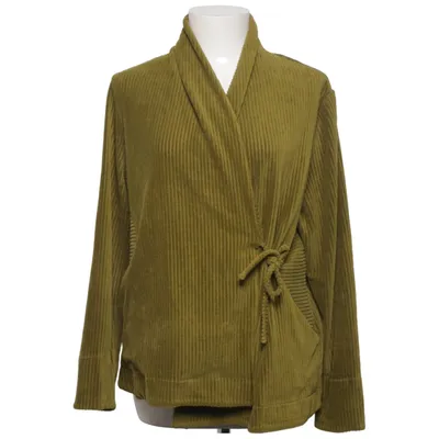 Slå om-cardigan (Grøn) fra Gudrun Sjödén Bomuld, Elastan, Polyester