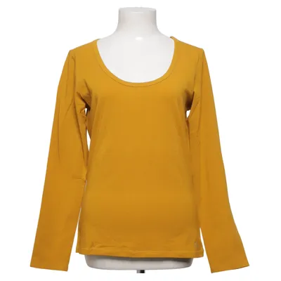 Lange mouwen shirt (Geel) van Didi Katoen, Elastaan