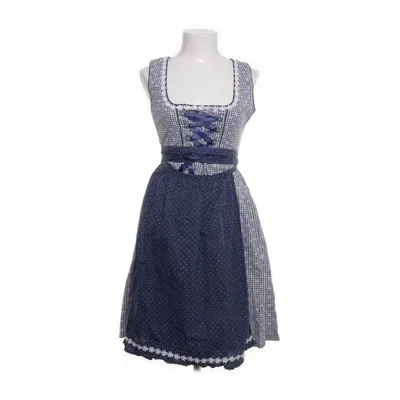 Dirndl (Blue, White) from Waldschütz Cotton
