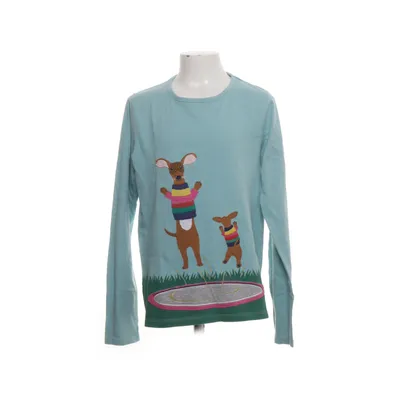 Lange mouwen shirt (Turquoise) van Mini Boden Katoen