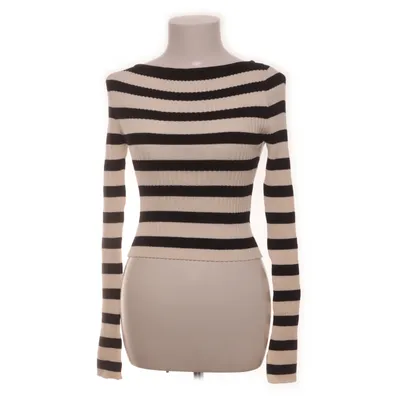 Sweater (Black, White) from H&M Polyamide, Viscose