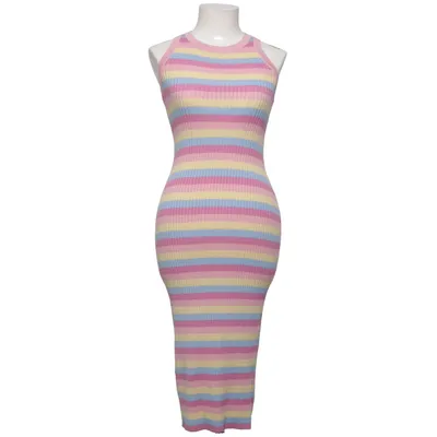 Maxi dress (Multicolored, Pink) from Divided by H&M Acrylic, Elastane, Polyamide, Viscose