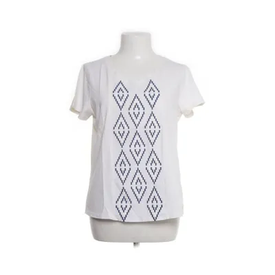 T-shirt (Vit) från Antea Bomull, Elastan