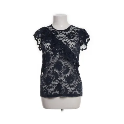 Top (Blue) from Ganni Elastane, Polyamide, Viscose