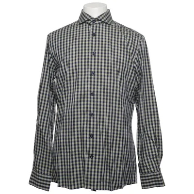 Shirt (Blue, Green) from Ernst Alexis Cotton