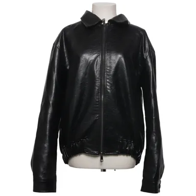 Jacket (Black) from LXA Cotton, Polyester, Polyurethane