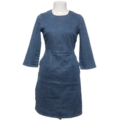 Denim jurk (Blauw) van Joules Katoen, Elastaan