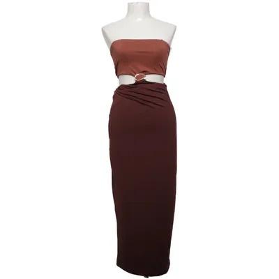 Robe longue (Marron) de Bluesteel Élasthane, Polyester
