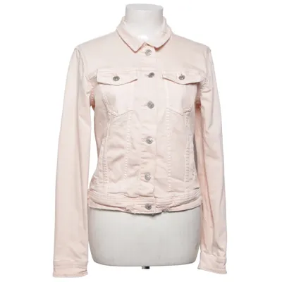 Denimjakke (Pink) fra ONLY Blue Denim