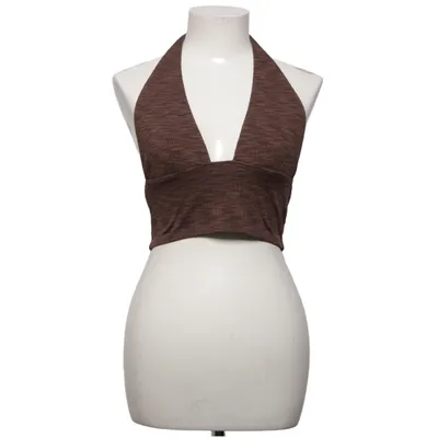 Halterneck top (Brun) fra Divided by H&M